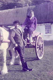 Thatched House, Lenankeel 10 - Michael and Frances (1972)